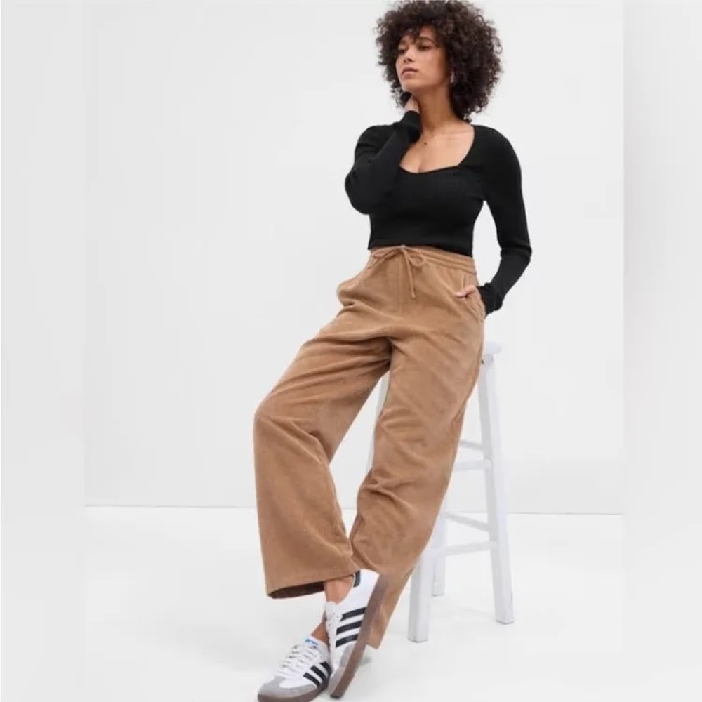 GAP | Pull On Easy Wide Leg Corduroys